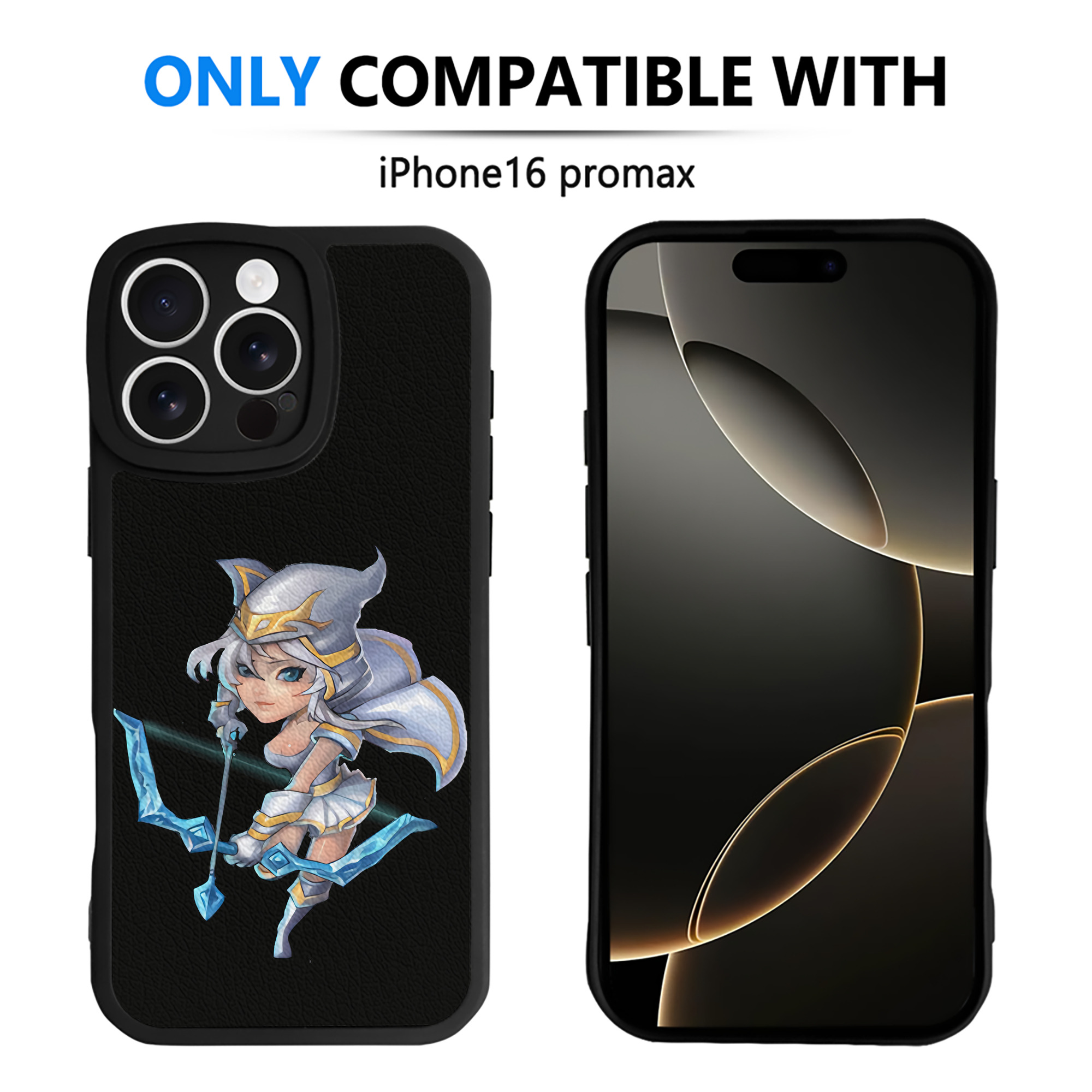（画像用） リーグ・オブ・レジェンド League of Legends LOL 【iPhone 16シリーズ対応】シリコンスマホケース（レザー調） 材質：シリコン